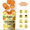 Drybox Dried Persimmons, Persimmon Chips Sliced No Sugar Added Fruit Snacks, Exotic Fruit Non-GMO | Unpeeled, with the Rind | Keto and Paleo Snack Naturally Sweet 1.2 oz per pack, 3 Pack view 3