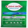 Cascade Complete Powder, Fresh Scent, Cascade Dishwashing Powder, Cascade 90 oz with Bonus Cascade Platinum Dishwasher Cleaner 3 Count Pod view 2