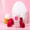 ALUMINATE LIFE Luxury Glass Jar Candle, 8 OZ, Choose Love - Valentine's Day Gift Rose Quartz Crystal Infused - Scents of Jasmine, Magnolia, Oakmoss & Cedarwood - Intense & Deep Affection view 4
