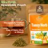 1.8 oz. Pishma Tea Tansy Flowers Herbal Tea (Tanacetum Vulgare L.) - 50g Dried Cut Tansy Flowers Herb view 4