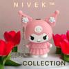 NIVEK Kuromi Y2K Lighter Flame 3D Japanese Chain Necklace Jester Kawaii Cool Lighters (Pink) view 2