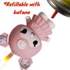 NIVEK Kuromi Y2K Lighter Flame 3D Japanese Chain Necklace Jester Kawaii Cool Lighters (Pink) view 4