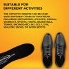 Happy Feet Plantar Fasciitis Flat Feet Orthotic High Arch Support Gel Insert Shoe Insoles for Mens and Womens (L (Men 7 - 9) Extra-Wide) view 2
