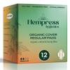 Hempress Hygienics Organic Sanitary Pads for Women, Slim (Regular, 12 Ct) view 1