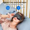 3D Deep Contoured Sleep Mask for Women & Men, Blocks Lights, Soft & Breathable Eye Shade Cover with Adjustable Strap for Travel, Yoga, Nap (#1) view 2