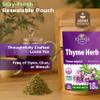 1.8 oz. Thyme Tea Thyme Leaves Tyme Herb Tea (Thymi Serpiylli Herba) - 50g Thymus Serpyllum Herb view 4