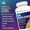 Dr. Berg DIM Supplement Estrogen Balance - Original Estrogen Supplement for Women with Diindolylmethane for Menstrual Symptoms & Menopause Relief & Black Pepper for Enhanced Absorption - 60 Capsules view 3