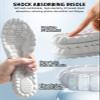4D Cloud Insoles for Men and Women, Arch Support Insoles, Memory Foam Insoles, Shock Absorption and Cushioning Sports Shoe Insoles for Foot & Joint Support (X Men 9-10 | Women 10-11, Black) view 2