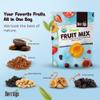 Berrilys Dried Fruit Mix USDA Organic, 1 Lb of Diced Figs, Apricots, White Mulberries, Sultanas, Sour Cherries - No Sugar Added, Non-GMO, Perfect for Baking, Oatmeal, Trail Mix & Snacking view 2