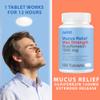 Curist Guaifenesin 1200 Mg Extended Release Tablets - 300 Count Mucus Relief 1200 mg Tablets - Reduce Mucus, Clear Congestion (1200mg Bulk Pack - 300 ct) view 2