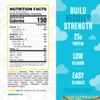 RYSE Loaded Protein Powder - Skippy Peanut Butter - 25g Whey Protein Isolate & Concentrate with Prebiotic Fiber & MCTs - Low Carb, Low Sugar, Digestive-Friendly - 27 Servings / 2 lb Tub view 2