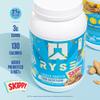 RYSE Loaded Protein Powder - Skippy Peanut Butter - 25g Whey Protein Isolate & Concentrate with Prebiotic Fiber & MCTs - Low Carb, Low Sugar, Digestive-Friendly - 27 Servings / 2 lb Tub view 4