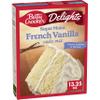 Betty Crocker Delights Super Moist French Vanilla Cake Mix, 13.25 oz view 1