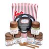 SALTOPIA POPPING WITH FLAVOR, All Natural, Variety Set of 6 Different Flavor Infused Sea Salts for Popcorn & Other Recipes. 3.4oz Jars (6 jar gift set) view 1