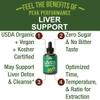 USDA Organic Liver Cleanse Detox & Repair. 6-in-1 Liquid Drops with Organic Milk Thistle, Artichoke Extract, and More. Zero Sugar, Liver Health Support Tincture Supplement Alternative to Capsules view 2