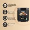 NatureBell Organic Mushroom Powder, 10oz | 10-in-1 Adaptogenic Blend with Lions Mane, Reishi, Shiitake, Chaga & More | Great for Coffee, Smoothies & Recipes view 3