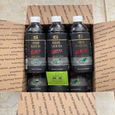 Assam Black Tea Zero 6x600ml 6 pack Free OSK Japan Green Tea (T5 Tea)