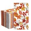 120 Pieces Fall Paper Napkins Pumpkin Maple Leaves Guest Napkin Fall Decorative Napkins Disposable Hand Towels for Thanksgiving Autumn Harvest Party Supplies Bathroom Table Decor, 7.8 x 4.3 Inch view 1