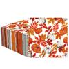 120 Pieces Fall Paper Napkins Pumpkin Maple Leaves Luncheon Napkin Disposable Fall Decorative Napkins for Thanksgiving Autumn Harvest Party Supplies Bathroom Table Decor, 6.5 x 6.5 Inch view 1