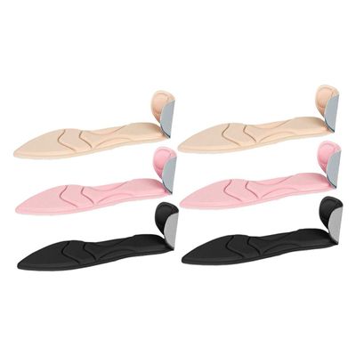 3 Pairs High Heel Insole Shoes Too Big Inserts Heel Pads Snugs Loose Shoes Pads Sponge Protector Liners Cushion Inserts Grips Liner Comfortable Miss