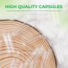 Angtai JN Size 0 Capsules Empty Vegan Plant Based Clear (100 Count) Gluten Free, Non-GMO, Halal Certified Pill Caps Filling Kit with 2 Spoons for Vegetarian DIY Your Own Supplements view 3