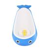 Foryee Potty Training Urinal for Boys Cute Whale with Funny Aiming Target - Blue view 1
