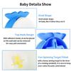 Foryee Potty Training Urinal for Boys Cute Whale with Funny Aiming Target - Blue view 4