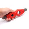 SWZHAI 4-in-1 Copper Pipe Cleaner, 1/2 in & 3/4 in Cleaning Brush, Inner & Outer Thread Brush for Tubing, Brazing, Plumbing, Soldering view 3