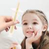Beaupretty 4pcs Silicone Toothbrush with Base Boy Girl Training Oral Cleaner for Gums and Tongue Soft Bristles for Safe Newborn Use view 3