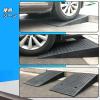 LMAHAP Driveway Curb Ramps, Heavy Duty Threshold Ramps with Grid Structure Design, Ideal for Garage, Sidewalk, Threshold, Portable Threshold for Lawn Mower, Car, Auto, Rv (Size : 50 * 80 * 12cm) view 3