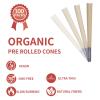 50PACKS Classic Pre rolled Cones - 108MM Classic King Size Pre Rolling Papers With Loader and Clean Brush - Rolled Cones Rolling Papers (108mm King Size, Pack, 100) view 2