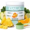 Kiala Nutrition Super Greens, Organic Greens Powder with Spirulina & Chlorella for Digestion, Gut Health, Immunity, Adaptogens, Energy, Gluten Free, Vegan, Sugar Free, Tropical Splash, 30 Servings view 4