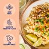Three Farm Daughters High Fiber Elbow Macaroni Pasta Pack, Low GI, Non GMO Elbow Pasta Noodles, Low Net Carb, Made in the USA, 12 oz. (8 Pack) view 3