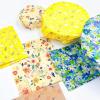 Natural Beeswax Reusable Food Wraps (3 Pcs) (Flower) view 3