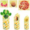Natural Beeswax Reusable Food Wraps (3 Pcs) (Flower) view 4