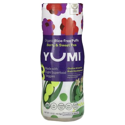 Yumi Puffs Berry Sweet Pea 1.5 OZ