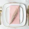 Pink Cloth Like Dinner Napkins - 1/6 Fold 12"x16" Single Use Linen Feel Disposable Guest Towels, Absorbent, Soft, Elegant, Bathroom Hand Towel, Party, Weddings, Napkins, Tablesetting, Receptions (120) view 2