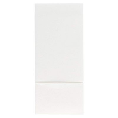 White Linen Feel Cloth Like Paper Dinner Napkins with Built in Flatware Pocket, Absorbent Napkins Pre Folded, Guest Hand Towels, Cutlery Pocket for Weddings, Party, Events (200)
