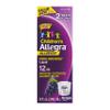 Allegra Children's 12-Hour Allergy Relief Liquid, Non-Drowsy Indoor and Outdoor Allergy Medicine, 30 mg Fexofenadine HCI Antihistamine for Kids, Grape Flavor, 8 oz view 1