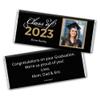12ct Graduation Candy Party Favors Personalized Belgian Chocolate Bars & Wrappers DIY Assembly Required - Gold view 1