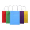 100 Pack Kraft Paper Shopping Bag with Handles for Gift Bags, Used in boutiques, Small Businesses, Retail Stores, Birthday Parties, Christmas, Valentine's Day, and Holiday Handbags (Buff,26X12X32CM) view 2