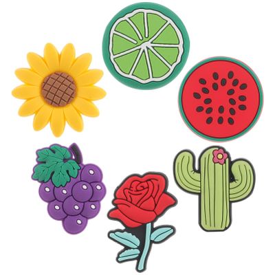 12Pcs Cute Silicone Straw Toppers Fruit Flower Shaped Straw Decorations Reusable Charms for Parties Cafes and Home Use Lightweight Silicone Ornaments