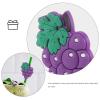 12Pcs Cute Silicone Straw Toppers Fruit Flower Shaped Straw Decorations Reusable Charms for Parties Cafes and Home Use Lightweight Silicone Ornaments view 2