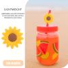 12Pcs Cute Silicone Straw Toppers Fruit Flower Shaped Straw Decorations Reusable Charms for Parties Cafes and Home Use Lightweight Silicone Ornaments view 4