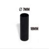 Black Pre-Rolled Filter Tips, 7mm - Bottle of 500 Tips view 3