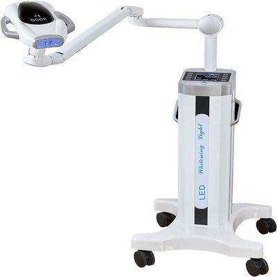 VIBURISH 60W Cold Light Whitening Lamp 360 degrees Rotating Arm for Beauty Salon LED Bleaching System