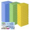 36 Pk Pop-Up Compressed Cellulose Sponges, Heavy Duty Scrub Kitchen Sponge, Clean Tough Messes Without Scratching Eco Friendly Reusable Compostable&Biodegradable 4.6x2.8x0.8Inch view 1