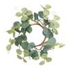 Duiaynke Eucalyptus Leaves Candle Holder Wreath and Small Simulated Berries Vitality Wreath Easter Farmhouse Home Warmth Decorations view 1