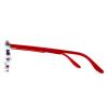AOOLIA Women Reading Glasses Cat Eye Blue Light Blocking Anti UV Eyestrain Eyewear Lightweigth Flexible with Spring Hinge (Red, 1.5, diopters) view 3