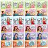 24 Packs Travel Size Tissue Pocket Slim Pack Facial 3 Ply Wallet Size Pocket Tissues for Travel Wedding Party Favors, 6 Styles(Office Lady) view 1